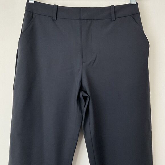 Outerknown Pants Women Size 6 Dark Navy Virgin Wool Blend Trouser - Picture 9 of 10